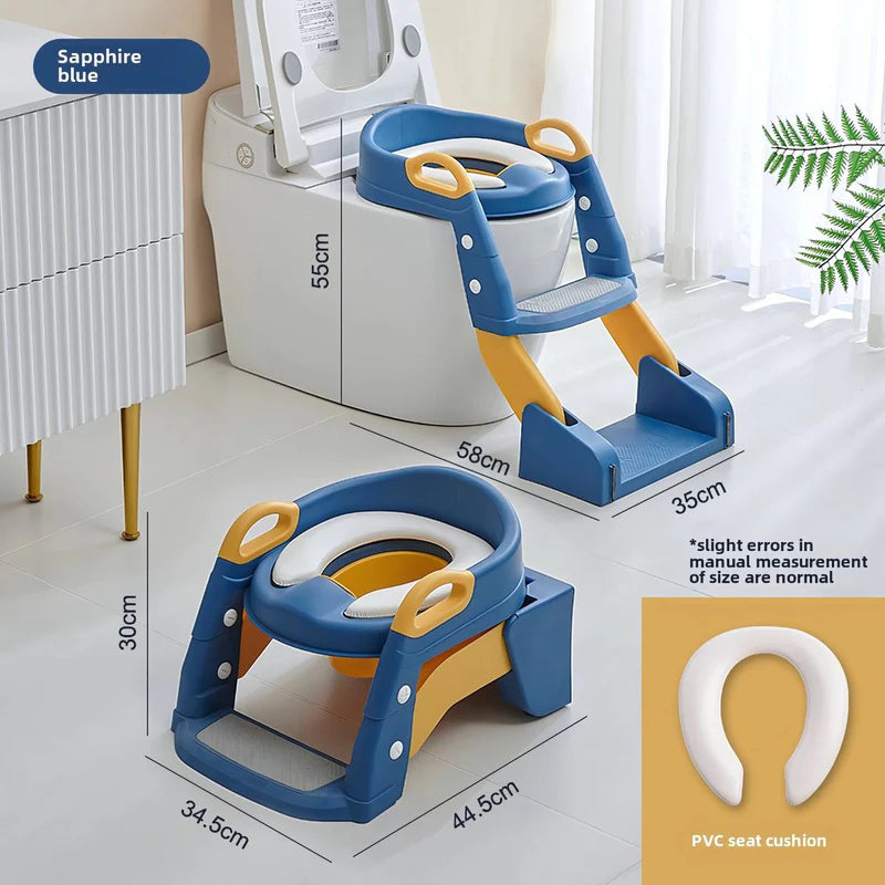ASIENTO ESCALERA DE ENTRENAMIENTO SILLA PARA NIÑOS INODORO . (2 EN 1) ESCALERA INFANTIL POTTY TRAINE