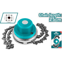 [SKUIMG]ALS25001|ALS25001.jpg|CABEZAL DE CADENA PARA CORTAGRAMA. LONGITUD:25 CM. LONGITUD SALIENTE: 12.5 CM