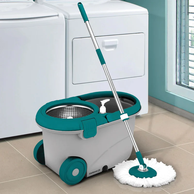 [SKUIMG]AN25|TRAPEADOR SPIN AND MOP GIRATORIO CON TINA DE 5 LTS