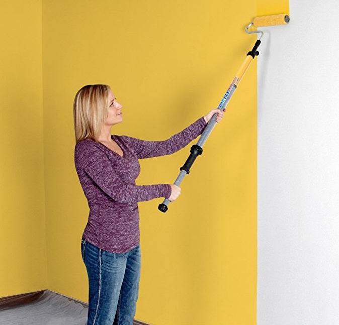 [SKUIMG]BAM179|BAM179.jpg|RODILLO DE PINTAR AUTOALIMENTADO, PINTE 8 'X 8' EN PARED EN 1 MINUTO, DURADERO MANGO DE PLÁSTICO FLE