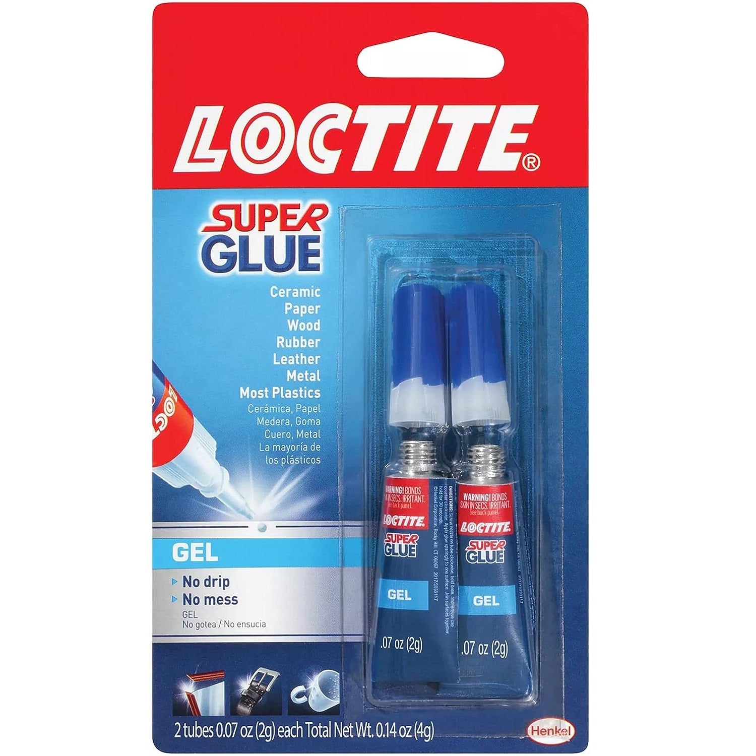 [SKUIMG]BAM337|BAM337.jpg|SUPER GLUE LOCTITE 0.7 OZ PAQUETE X 2 UNDS