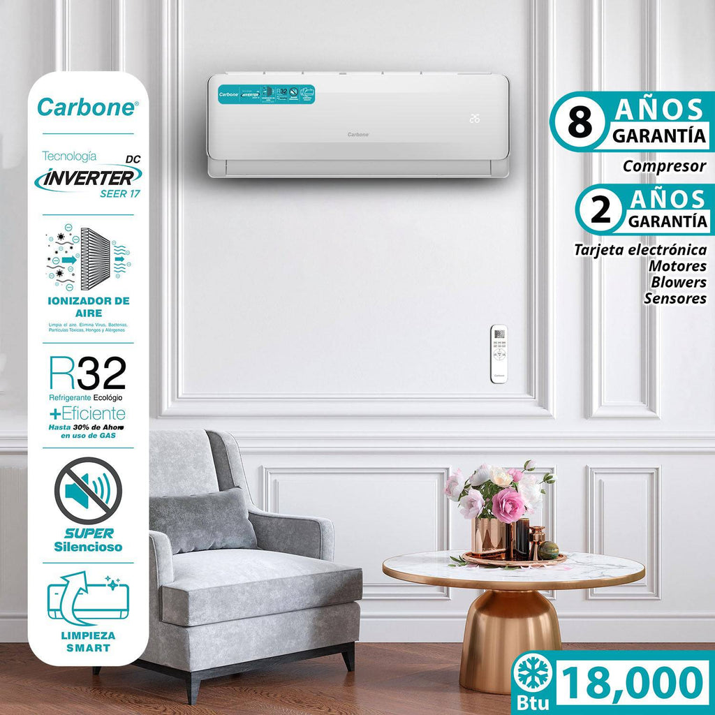 [SKUIMG]BTU-01-18000-INV|AIRE ACONDICIONADO SPLIT INVERTER 18,000 BTU R32