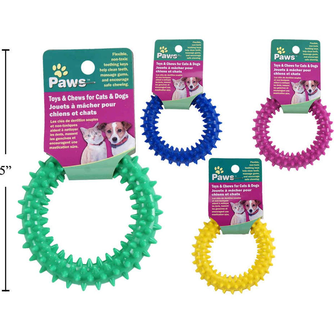 [SKUIMG]CA0043-79218|LIMPIADOR DE DIENTES PARA MASCOTAS PVC, 9 CM DIÁMETRO (1PZA) (VIENE EN COLORES VARIADOS AL AZAR)