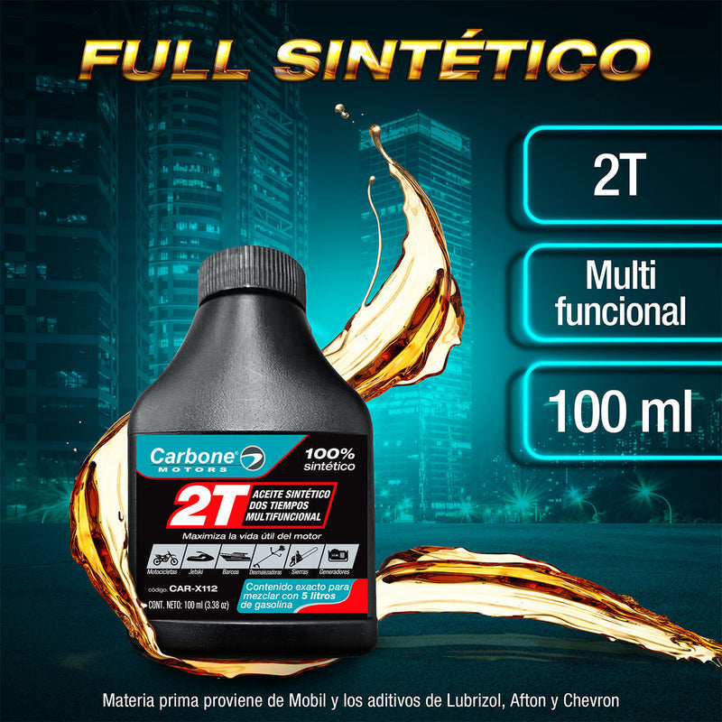 [SKUIMG]CAR-X112|ACEITE 2T DE MOTOR DOS TIEMPOS FULL