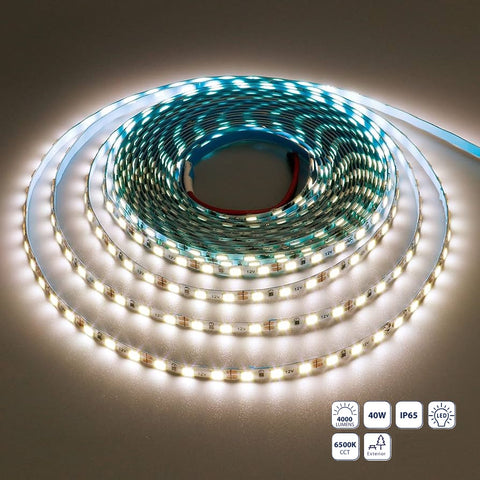 [SKUIMG]CL031-LES-03-110V65K-Z|CL031-LES-03-110V65K-Z.jpg|CINTA LED EXTERIOR 5M 110V 6500K TONO FRIO, 40W, 4000LM, TIRA FLEXIBLE 2835 CHIPS/M, PVC .TIRA LED.