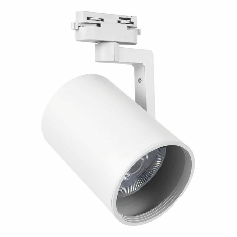 [SKUIMG]CL093-TRL-L04-WH-Z|CL093-TRL-L04-WH-Z.jpg|LAMPARA DE RIEL PAR30 E27 BLANCA, 96X100 MM, 110-240V, DIRIGIBLE - ILUMINACION VERSATIL Y ESTETICA.