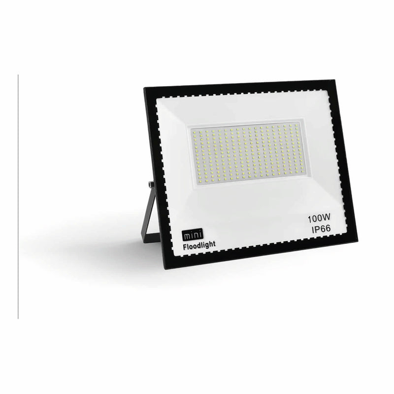 [SKUIMG]CL142-FLD-01-100W-65K-Z|REFLECTOR LED 100W 6500K LUZ FRIA DE ALTO BRILLO PARA EXTERIORES. LAMPARA.
