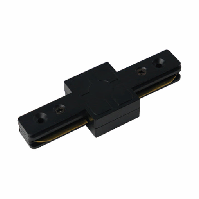 [SKUIMG]CL161-TRL-R01-ICONBK-Z|CL161-TRL-R01-ICONBK-Z.jpg|UNION EN FORMA DE 'I' PARA RIEL NEGRO PARA LAMPARAS LED ILUMINACION.