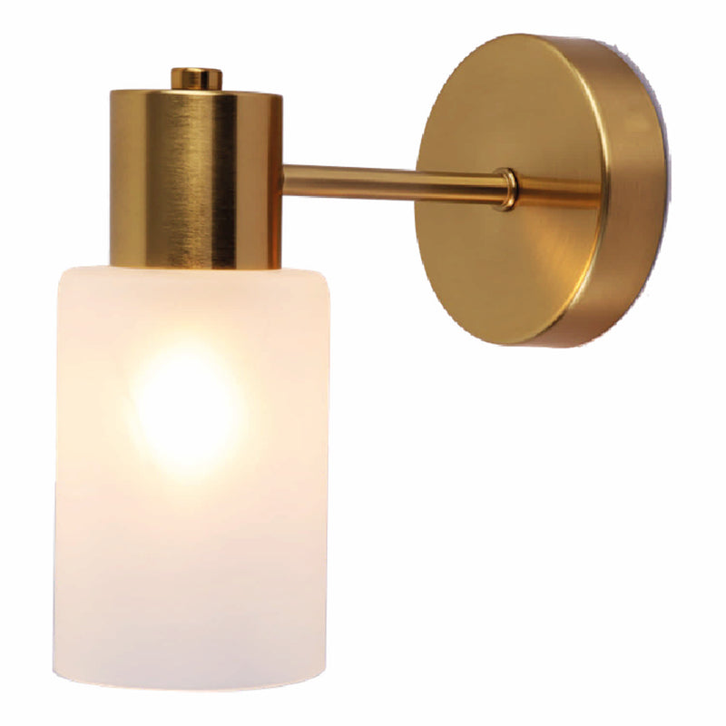 [SKUIMG]CL185-DI-201-BRS-Z|LAMPARA DE PARED EN LATON 1XE12 ELEGANCIA CLASICA METAL Y VIDRIO 180X100X195MM