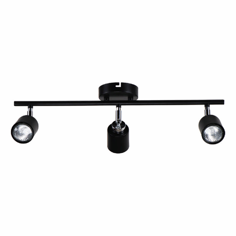 [SKUIMG]CL191-DI-271-BK-Z|CL191-DI-271-BK-Z.jpg|LAMPARA DE TECHO NEGRA 3X GU10 ELEGANCIA MODERNA EN METAL DE ALTA CALIDAD.