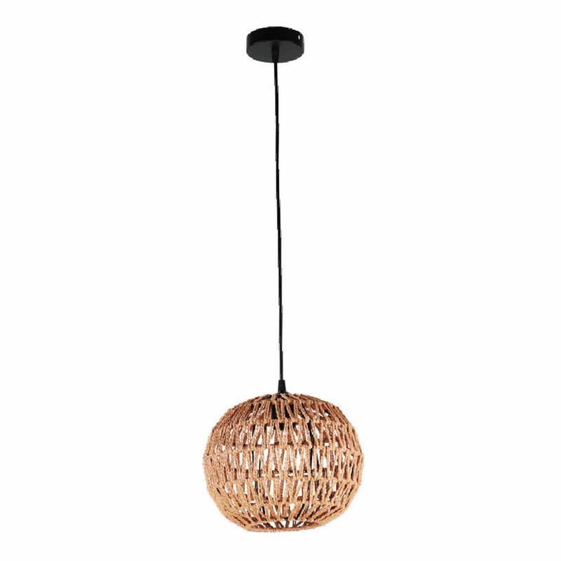[SKUIMG]CL208-DI-300-WD-Z|CL208-DI-300-WD-Z.jpg|LAMPARA COLGANTE DE RATTAN MADERA 1XE27 255X1250MM ELEGANCIA NATURAL