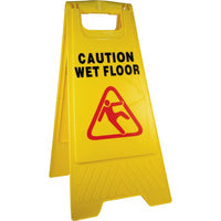 [SKUIMG]CLE005|SEÑAL PISO MOJADO O HÚMEDO PARA EVITAR RESBALONES. PLEGABLE CON ASA