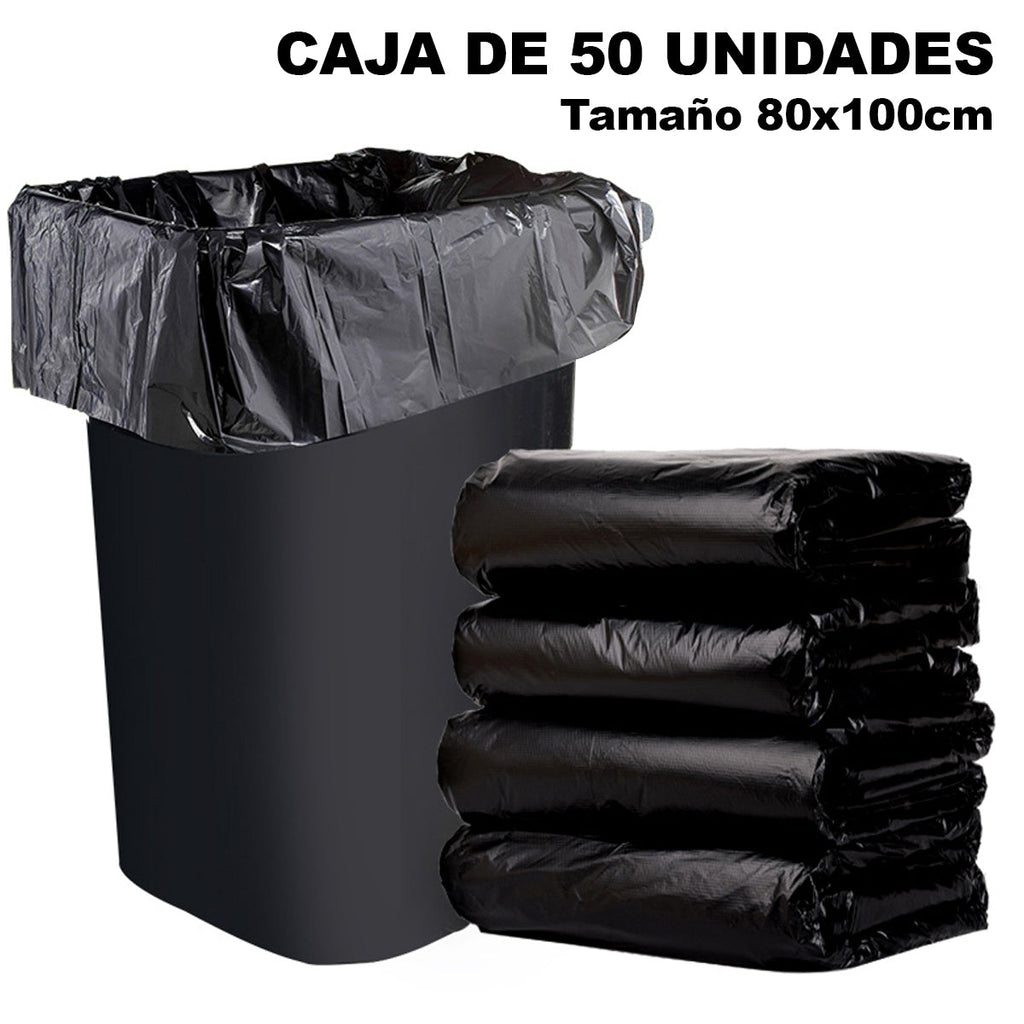 [SKUIMG]CLE038|CLE038.jpg|(PAQUETE 50 UNID) BOLSAS DE BASURA