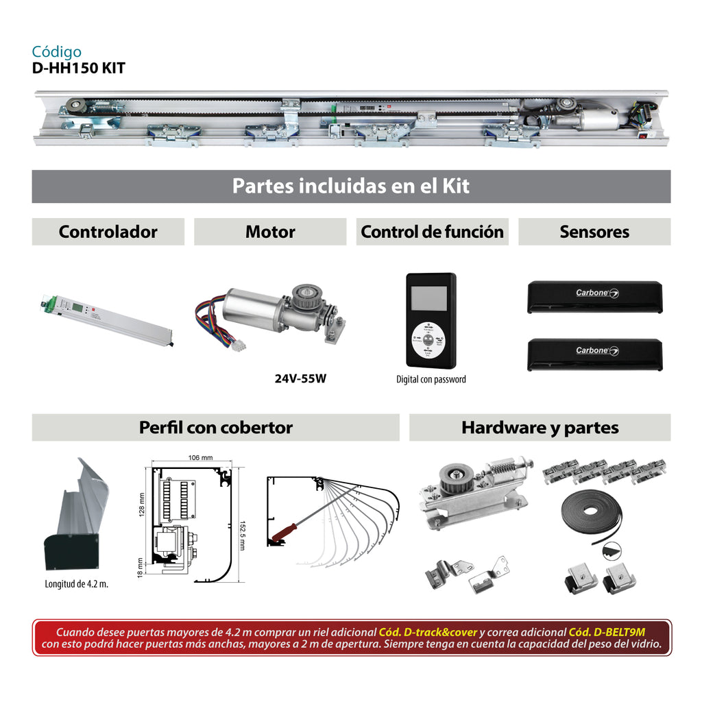 [SKUIMG]D-HH150-KIT|D-HH150-KIT.jpg|KIT THE PUERTA AUTOMATICO