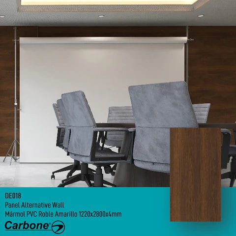 [SKUIMG]DE018|DE018-FRONTEND-DiHhFlJfVB47TrkC.png|PANEL DECORATIVO MÁRMOL PVC 1.22 M X 2.80 M X 4 MM. ACABADO: ROBLE AMARILLO