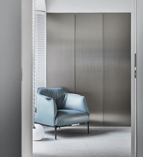 LAMINA DE ACERO INOXIDABLE WPC BAMBU PLOMO PULIDO DECORATIVO RECORTABLE 1.22M X 2.80M X 8 MM (DO IT