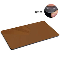 LAMINA DE ESPEJO WPC BAMBU BRONCE DECORATIVO RECORTABLE 1.22M X 2.80M X 8MM (DO IT YOURSELF)