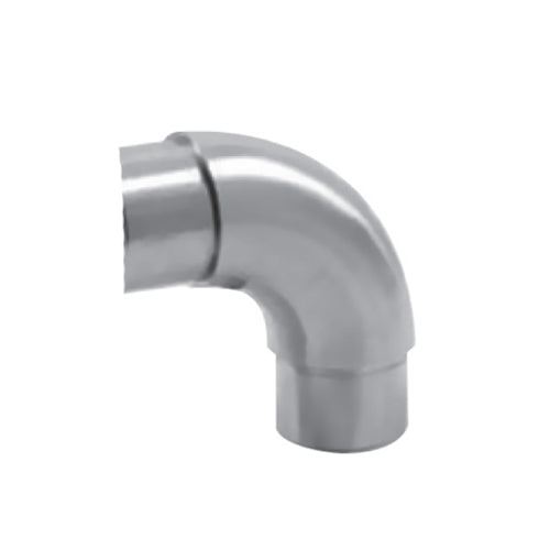[SKUIMG]E4471/38.1|E4471-38.1.jpg|CODO ROTATIVO PARA USAR EN ESCALERAS EN FORMA DE "L" CON TUBO DE 1 1/2"MM.