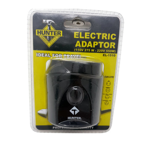 ADAPTADOR ELECTRICO DE CORRIENTE UNIVERSAL. IDEAL PARA VIAJES 110V-220V. ENCHUFE UNIVERSAL