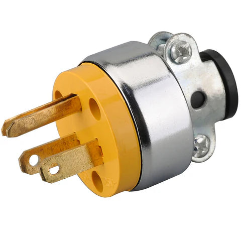 [SKUIMG]ELT0007|ELT0007-FRONTEND-eimh4RH-k-FHG94Q.png|ENCHUFE CON BLINDAJE METALICO Y CLAMP DE SEGURIDAD. CONEXION NEMA 5-15P. 15A-125VOLT. 60 HZ