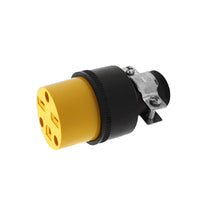 [SKUIMG]ELT0014|TOMA CORRIENTE POLARIZADO CON CAUCHO Y CLAMP DE SEGURIDAD. CONEXION NEMA 5-15P. 15A-220VOLT. 60 HZ