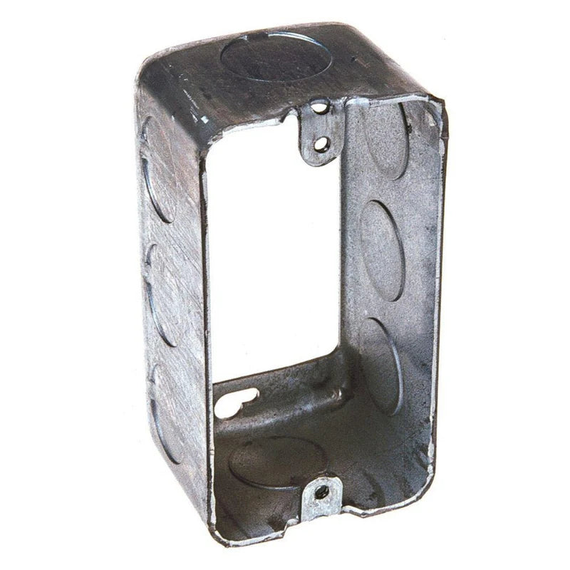 [SKUIMG]ELT0071|ELT0071-FRONTEND-3DsQ95LCyRl_cfh8.png|Cajilla Electrica Rectangular de 4x2 de Combinacion sin fondo. Con Huecos de 4X1/2" y 4X3/4".
