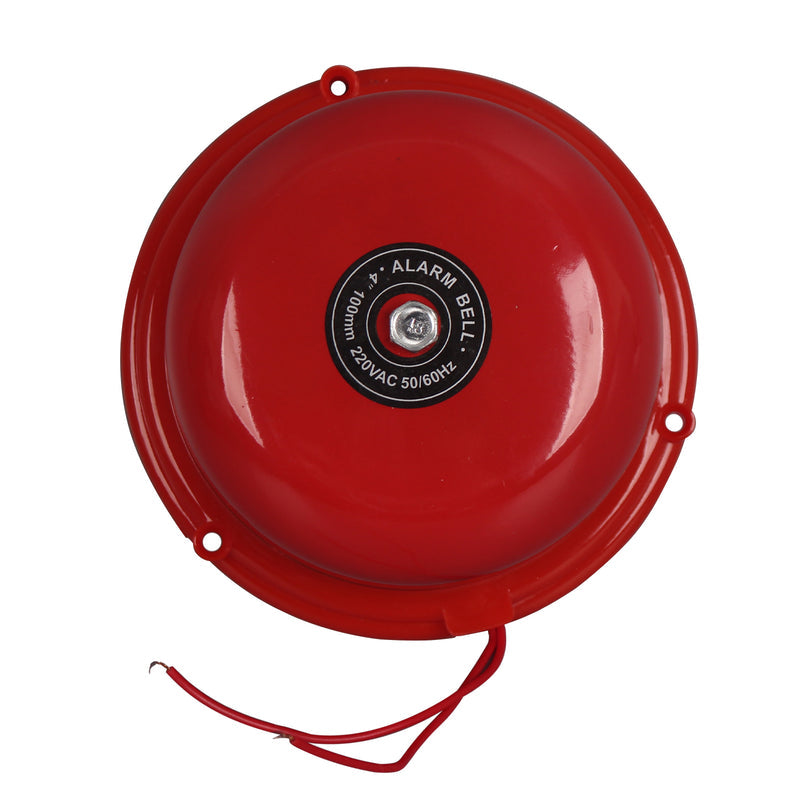 [SKUIMG]ELT0129|CAMPANA DE ALARMA ELECTRICA METALICA. DIAMETRO DE 4 PULGADA. 125 VOLT - 60 HZ. 15 AMP.