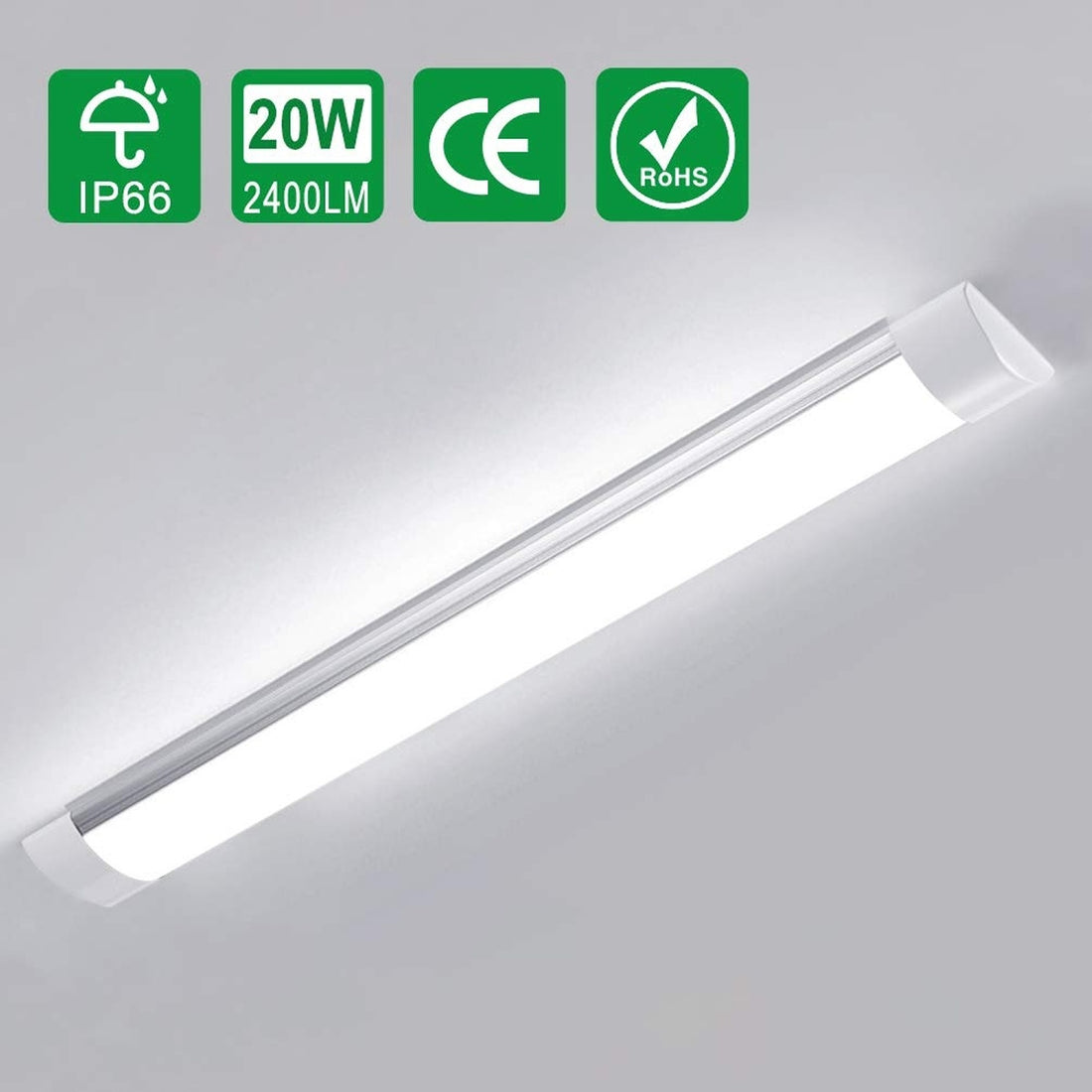 [SKUIMG]ELT0168|LAMPARA LED RECTANGULAR DE SOBREPONER. 36 WATT. 120VOLT. 60HZ. LUZ BLANCA (6400K) 2600 LUMENS.