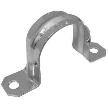 [SKUIMG]ELT0202|ELT0202-FRONTEND-RfBlv4i2z5sbsmnh.png|Grapa doble Metalica EMT para tuberia de 3/4". Material Zinc. Certificado UL-E481319.