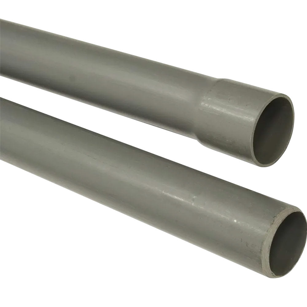 [SKUIMG]ELT0266|TUBO ELECTRICO PVC DE 1/2". LONGUITD DE 3 M. COLOR GRIS CLARO.