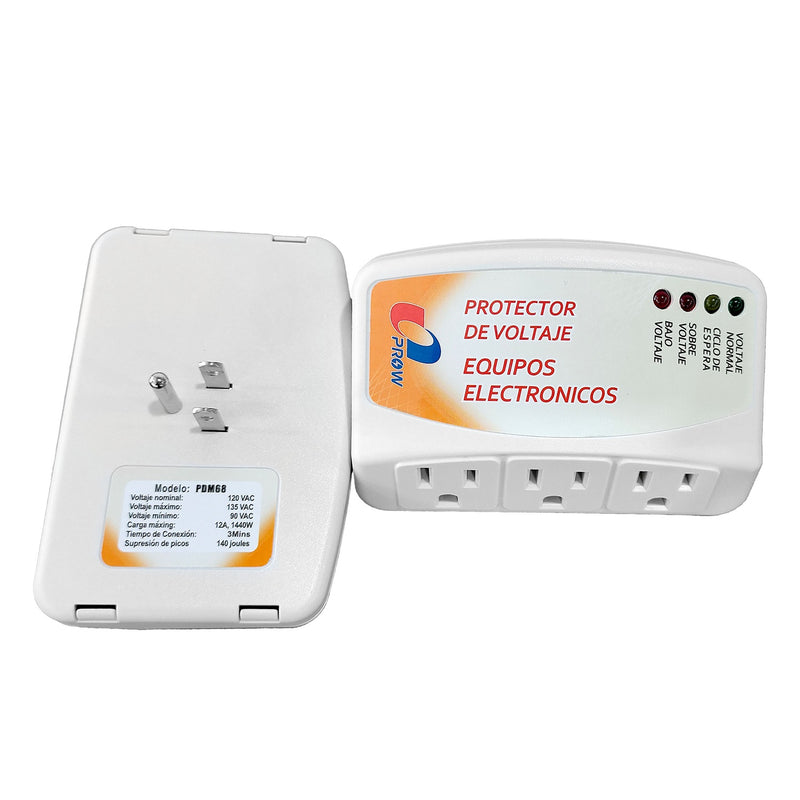 [SKUIMG]ELT0333|PROTECTOR DE VOLTAJE 120VOLT - 50/60HZ CORRIENTE 15A