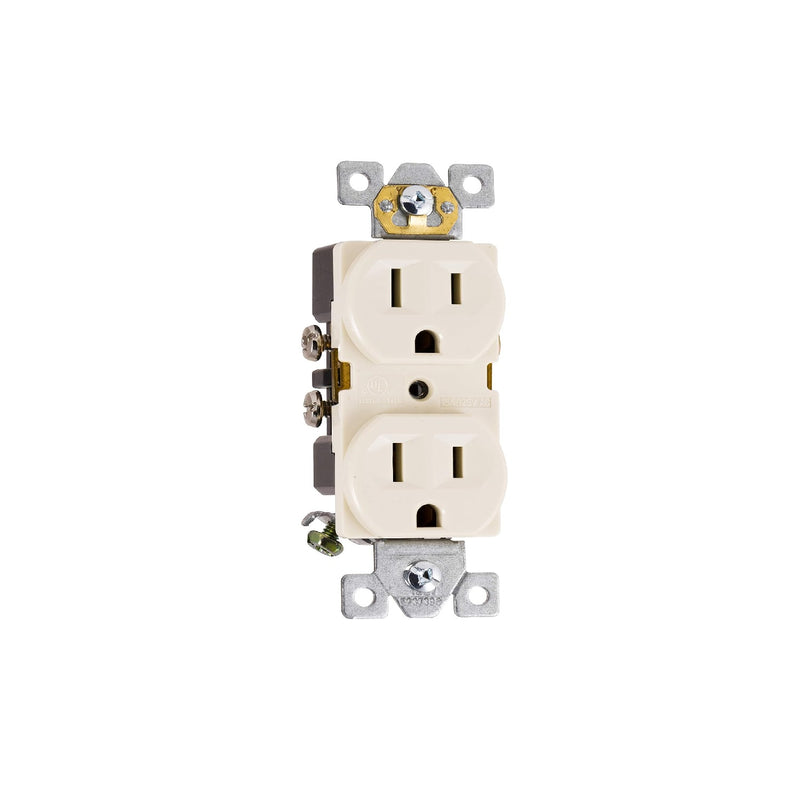 [SKUIMG]ELT0337|TOMA CORRIENTE DE 2 POLOS NEMA 5-15R 15A-125VOLT 60HZ INCLUYE TORNILLOS.