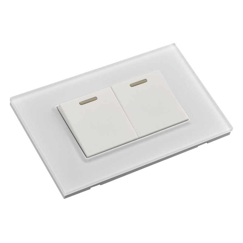 [SKUIMG]ELT0341|INTERRUPTOR DECORATIVO DOBLE DE 3 VIAS 15A-125VOLT 60HZ