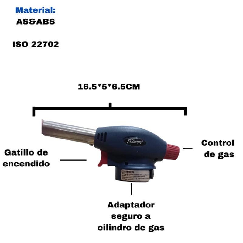 [SKUIMG]FL-915|FL-915.jpg|SOPLETE ANTORCHA MULTIUSOS A GAS BUTANO