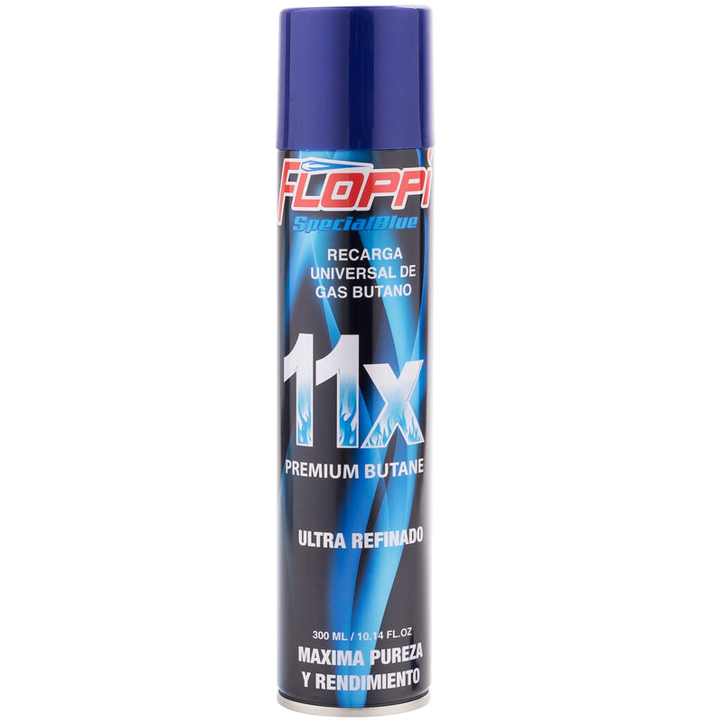 [SKUIMG]FL-RG11|FL-RG11.jpg|GAS BUTANO UNIVERSAL PREMIUM ULTRA REFINADO 300 ML PARA RECARGA. INCLU