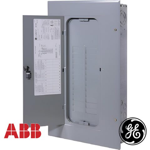 PANEL ELÉCTRICO 150A, 120/208V 24CTS. CAJA BREAKER GENERAL ELECTRIC (GE) TABLERO ELÉCTRICO TRIFÁSICO