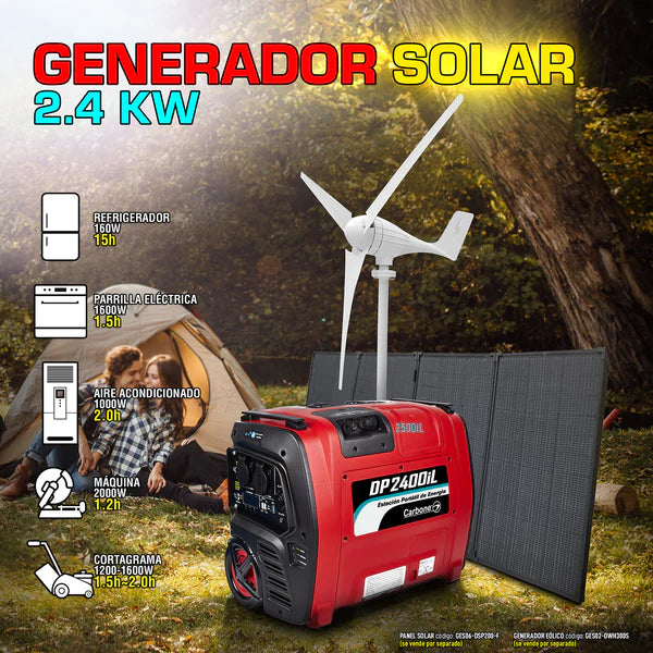 [SKUIMG]GES01-DP2500IL|GES01-DP2500IL-FRONTEND-YnTDrnUacnmGis0u.png|GENERADOR SOLAR ESTACIÓN BATERÍA PORTÁTIL 2400W. USO EXTERIORES (PANEL SOLAR Y TURBINA EÓLICA NO INC