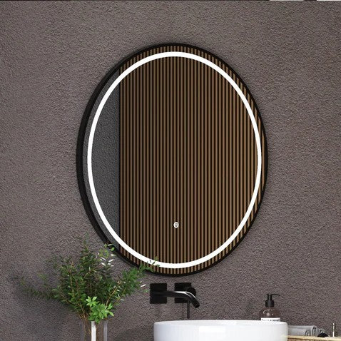 [SKUIMG]GMIRROR16|GMIRROR16-FRONTEND-2FwSL_hFQTpWOQ2d.jpg|ESPEJO LED BORDE NEGRO CIRCULAR DIÁMETRO 80 CM CON LUZ LED DE 3 TONOS BOTÓN TÁCTIL