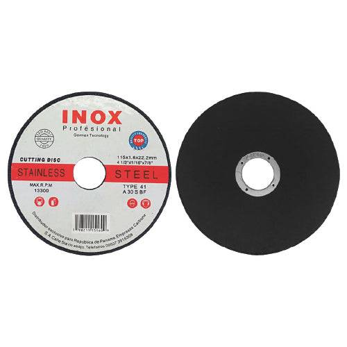 [SKUIMG]IN-21230160|DISCO DE CORTE FLAT 9"X1.6MMX7/8"HOLE. ACERO INOXIDABLE.