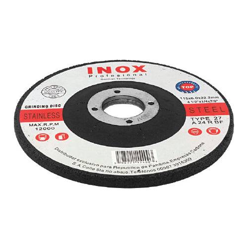 [SKUIMG]IN-22180100|IN-22180100.jpg|DISCO DE DESVASTE DE 7"" X 3/8