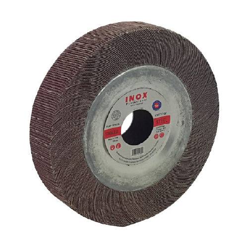 [SKUIMG]IN-83150112|FLAP WHEEL 6"X1"X7/8"HOLE NORMAL AO#120.