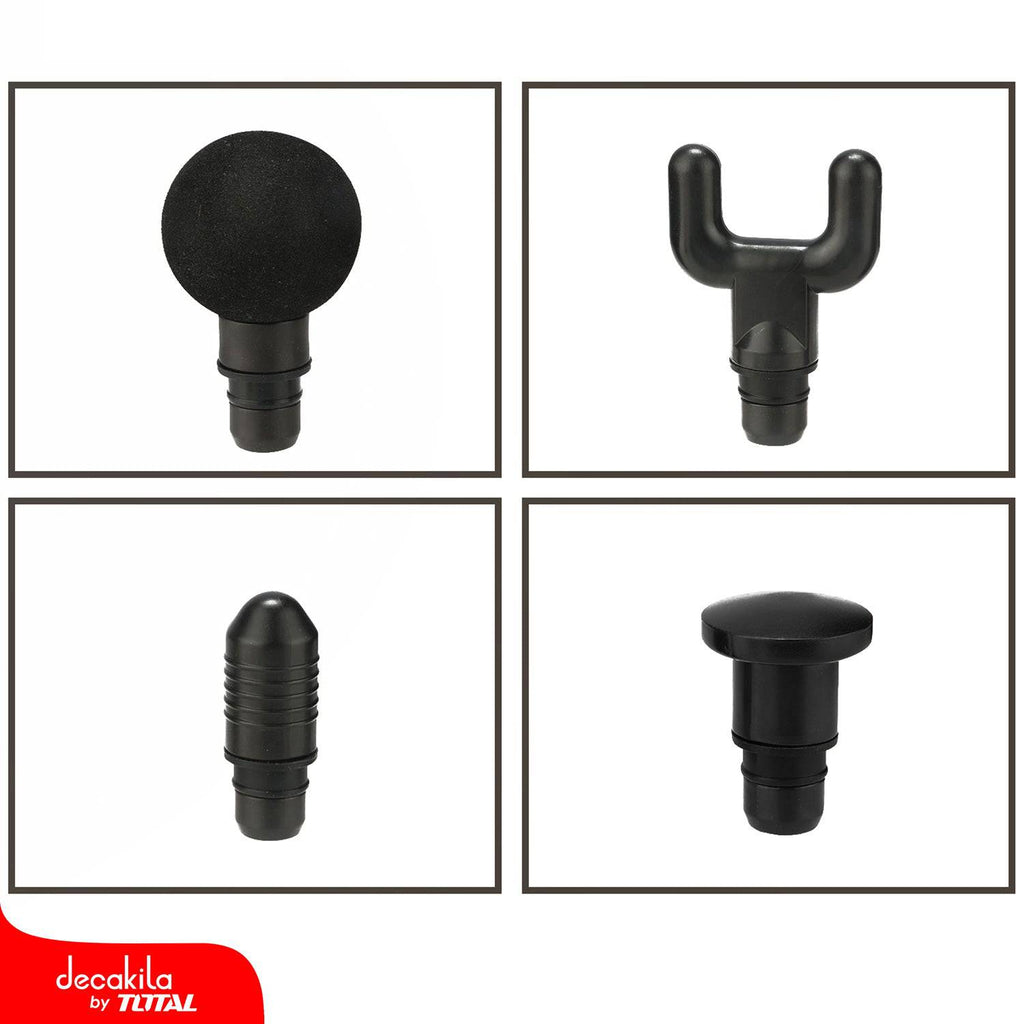 [SKUIMG]KMBS001B|PISTOLA FASCIA MASAJEADOR PORTÁTIL 6 VELOCIDADES, 21*17*6CM, 7.4V, 2000MAH