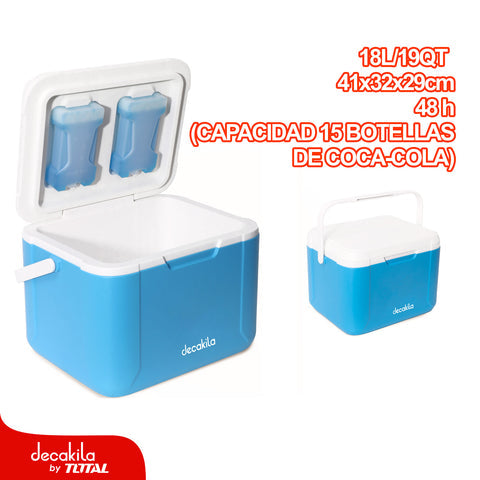 [SKUIMG]KMFG020L|KMFG020L.jpg|COOLER PORTÁTIL 18 L / 19 QT TIEMPO