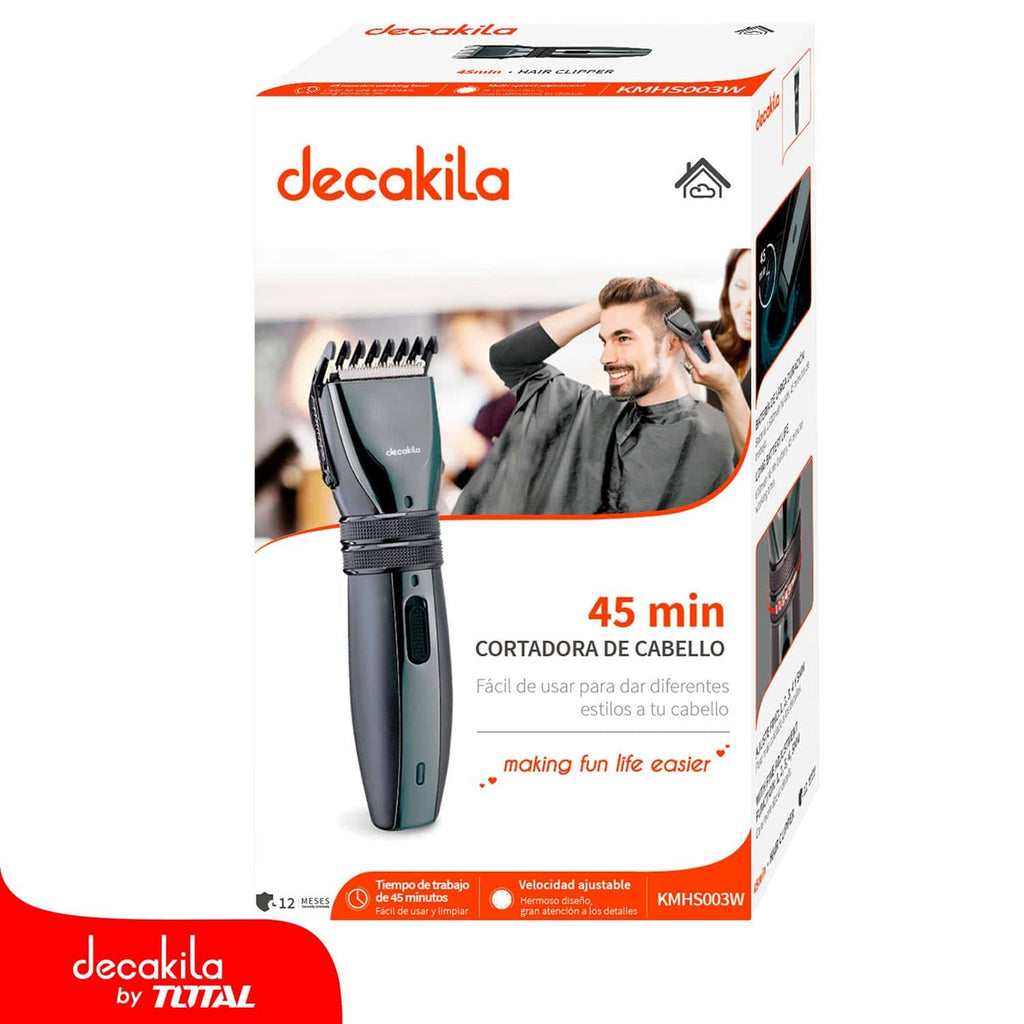 [SKUIMG]KMHS003W|KMHS003W.jpg|CORTADORA DE CABELLO ELÉCTRICA
