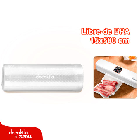 [SKUIMG]KMTT076W|KMTT076W.jpg|ROLLOS DE ENVASADO AL VACÍO TAMAÑO: 15 X 500CM