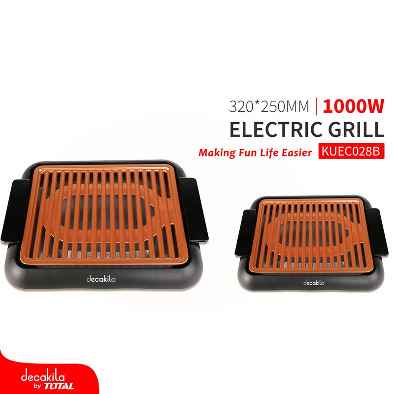 [SKUIMG]KUEC028B|KUEC028B.jpg|PARILLA ELÉCTRICA, 1000W, 120V/60HZ, L 380× A 250MM, CABLE DE 0.75M
