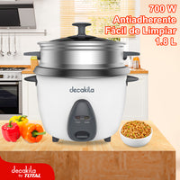 [SKUIMG]KUER034W|OLLA ARROCERA 700W 1.8L RINDE 10 TAZAS.