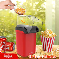 [SKUIMG]KUTT009R|MAQUINA DE POPCORN HOT AIR 1200W 0.27L