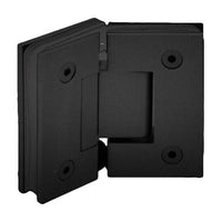 [SKUIMG]L-2124-BLACK|BISAGRA DE BAÑO VIDRIO-VIDRIO 135° COLOR NEGRO.