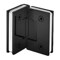 [SKUIMG]L-2125-BLACK|BISAGRA DE BAÑO VIDRIO-VIDRIO 90 GRADOS COLOR NEGRA. BRONCE ALTA CALIDAD.